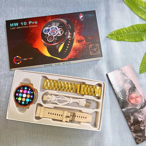 HW10 Pro Smartwatch | 1.52" AMOLED Display | Bluetooth Call