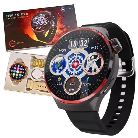 HW10 Pro Smartwatch | 1.52" AMOLED Display | Bluetooth Call