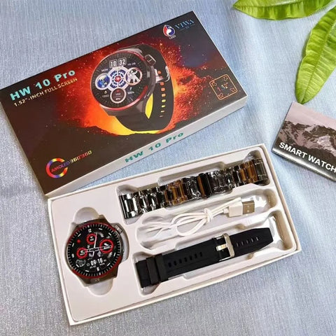 HW10 Pro Smartwatch | 1.52" AMOLED Display | Bluetooth Call