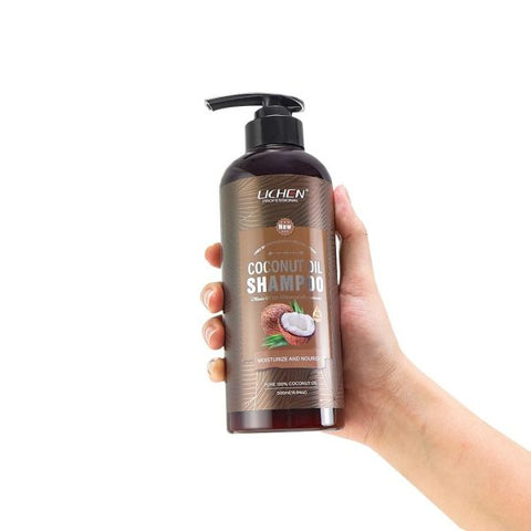 Lichen Hair Shampoo – Lichen Coconut Oil Shampoo, Sulfate Free, Paraben Free, Silicone Free, Color Safe, And Vegan Hair Shampoo – 500 Ml