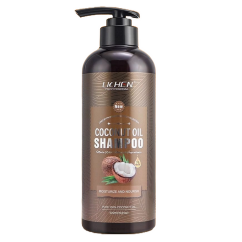 Lichen Hair Shampoo – Lichen Coconut Oil Shampoo, Sulfate Free, Paraben Free, Silicone Free, Color Safe, And Vegan Hair Shampoo – 500 Ml