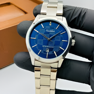 Men’s Watches Luxury Waterproof Calendar Watch Business Casual Watches Clock  Calendar Watch Business Casual Watches (with Box)