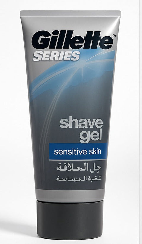 Portable Gillette Shave Gel – Best Quality Gel For Men – Shave Gel For Men – Gel For Men | Sensitive Skin – 60g – Without Box